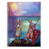 PENDRAGON Medieval Knachten, Lake Sunset, Fantasy Notitieboek (Voorkant)