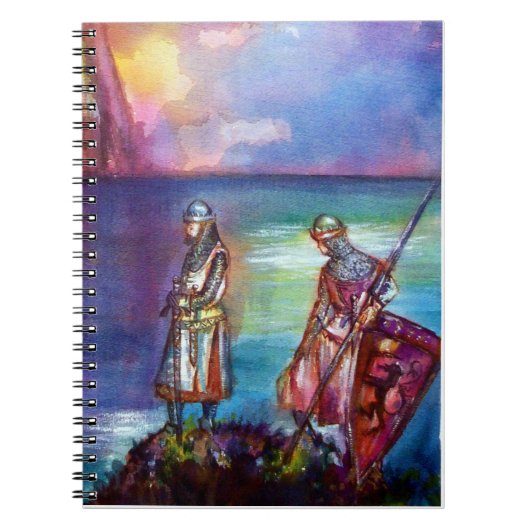 PENDRAGON Medieval Knachten, Lake Sunset, Fantasy Notitieboek (Voorkant)