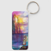 PENDRAGON Medieval Knachten, Lake Sunset, Fantasy Sleutelhanger (Achterkant)