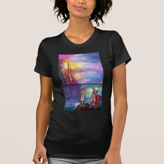 PENDRAGON Medieval Knachten, Lake Sunset, Fantasy T-shirt (Voorkant)