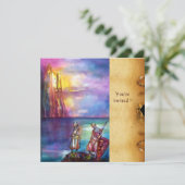 PENDRAGON Medieval Knachten, Lake Sunset, Parchmen Kaart (Staand voorkant)