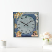 Pendule Les Anges du temps Vierkante Klok (Huis)