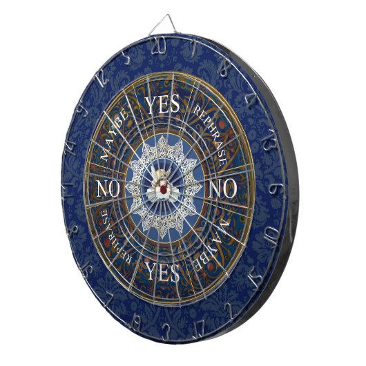 Pendulum board Chart Divation Game Angel Blue Dartbord (Voorkant Rechts)