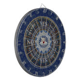 Pendulum board Chart Divation Game Angel Blue Dartbord (Voorkant Links)