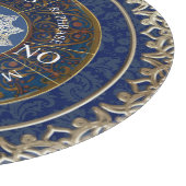 Pendulum board Chart Divation Game Angel Blue Snijplank (Hoek)