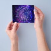 Pendulum Board Chart Divation Game Paarse Space Flyer (Hand)