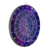 Pendulum Board stelt een Paarse spellingkaart in Dartbord (Voorkant Links)