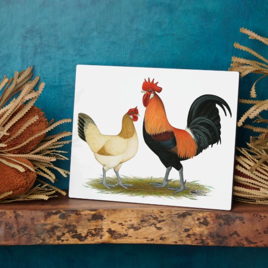 Penedesenca Chickens Fotoplaat (Zijkant)