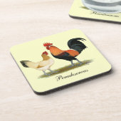 Penedesenca Chickens Onderzetter (Linkerzijde)