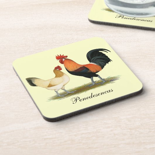 Penedesenca Chickens Onderzetter (Linkerzijde)
