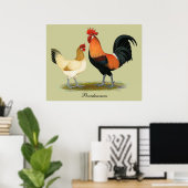 Penedesenca Chickens Poster (Thuiskantoor)