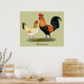 Penedesenca Chickens Poster (Keuken)