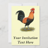 Penedesenca Rooster Kaart (Voorkant)