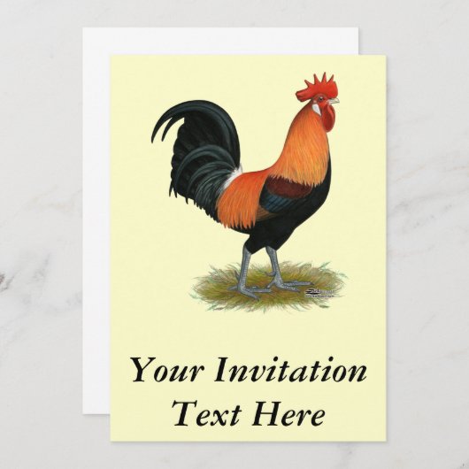 Penedesenca Rooster Kaart (Voorkant / Achterkant)