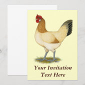 Penedesenca:  Wheaten Hen Kaart (Voorkant / Achterkant)