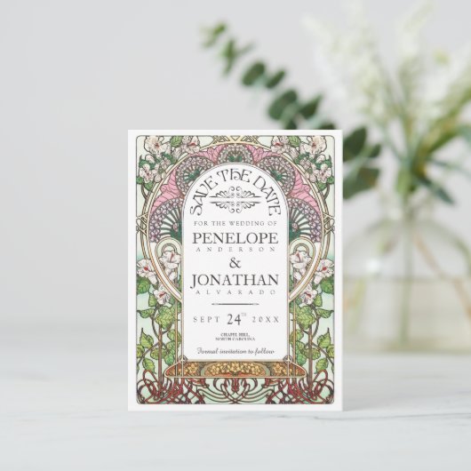 PENELOPE 01 A - Bewaar de datum Briefkaarten (Staand voorkant)