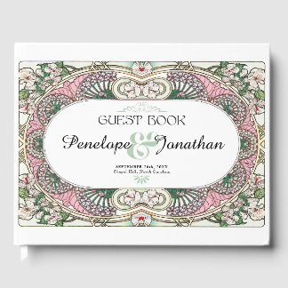 PENELOPE 01 A - Bruiloft Gastenboek - Art Nouveau