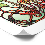 PENELOPE 01 A - Bruiloft Welkomstbord Groot Poster (Hoek)