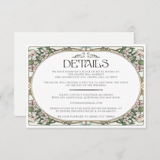 PENELOPE 01 A - Details Kaart (Voorkant / Achterkant)