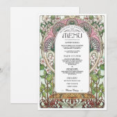 PENELOPE 01 A - Huwelijksvoeding Menu 2 (Voorkant / Achterkant)