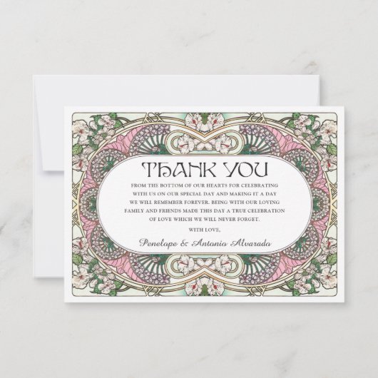 PENELOPE 01 A - Trouw Dank Kaarten (Achterkant)