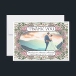 PENELOPE 01 A - Trouw Dank Kaarten<br><div class="desc">Art Nouveau Trouw Dank Kaarten. Bloemrijke hoge kwaliteit. Uit de PENELOPE 01 A Trouwcollectie.</div>