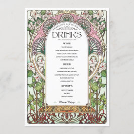 PENELOPE 01 A - Trouwdrankenmenu 2 Menu