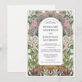 PENELOPE 01 A - Uitnodiging voor bruiloft (Voorkant / Achterkant)