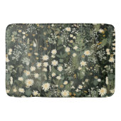 Penelope Dark Daisy Floral Badmat (Voorkant)