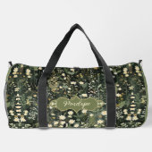Penelope Dark Daisy Floral Plunjezak (Achterkant)