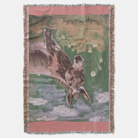 Penelope de ezel deken (Voorkant Verticaal)