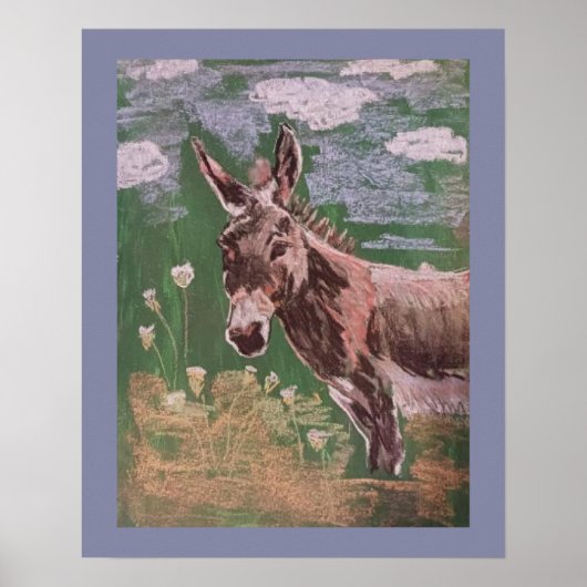 Penelope de ezel poster (Voorkant)