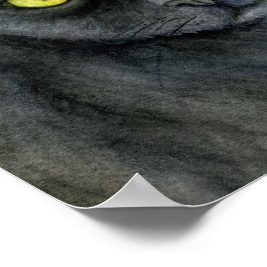 Penelope - De Lucky Black Cat Print (Hoek)