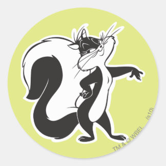 Penelope Diva Ronde Sticker