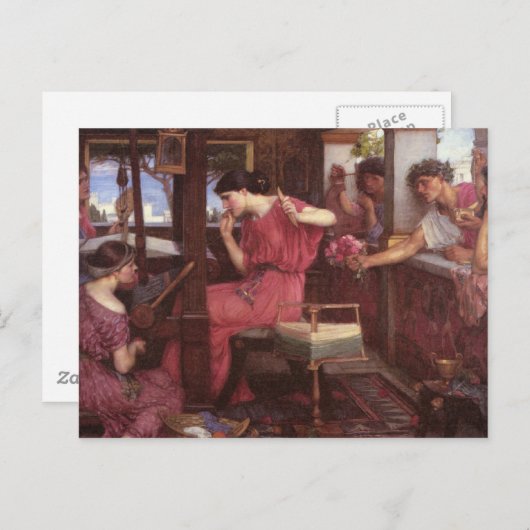 Penelope en de gitaren - John William Waterhouse Briefkaart (Voorkant / Achterkant)