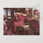 Penelope en haar gitaren briefkaart (Voorkant)