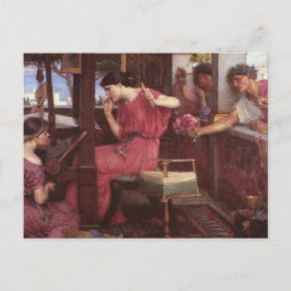 Penelope en haar gitaren briefkaart