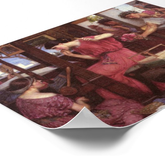 Penelope en haar gitaren poster (Hoek)