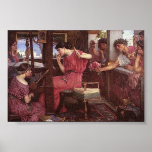 Penelope en haar gitaren poster (Voorkant)