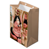 Penelope Feline ,kat  Medium Cadeauzakje (Voorkant Gekanteld)