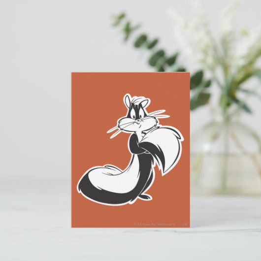 Penelope Grabbing Tail Briefkaart (Staand voorkant)