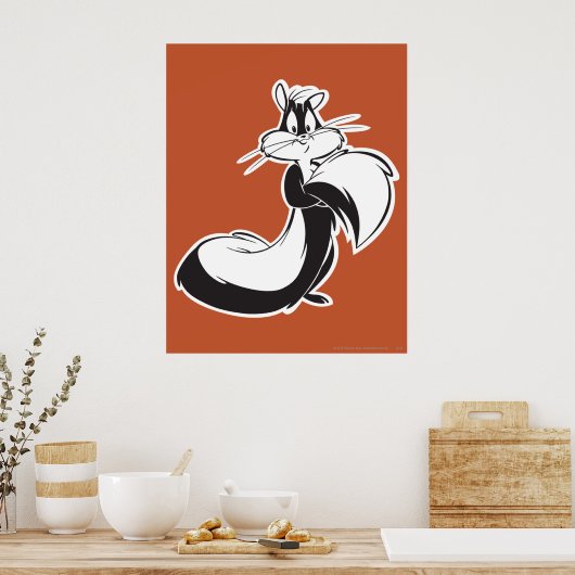 Penelope Grabbing Tail Poster (Keuken)