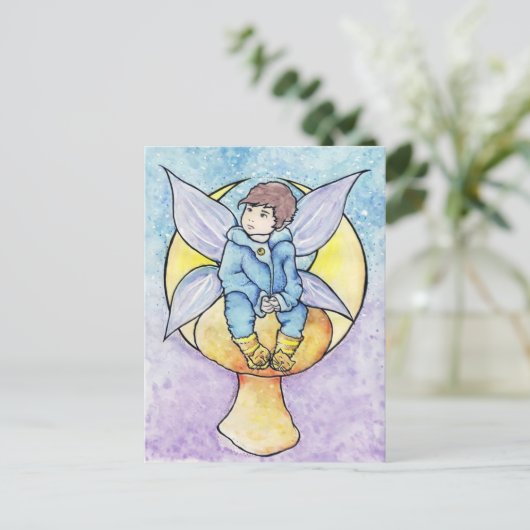 Penelope Moon Fairy Briefkaart (Staand voorkant)