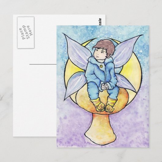 Penelope Moon Fairy Briefkaart (Voorkant / Achterkant)