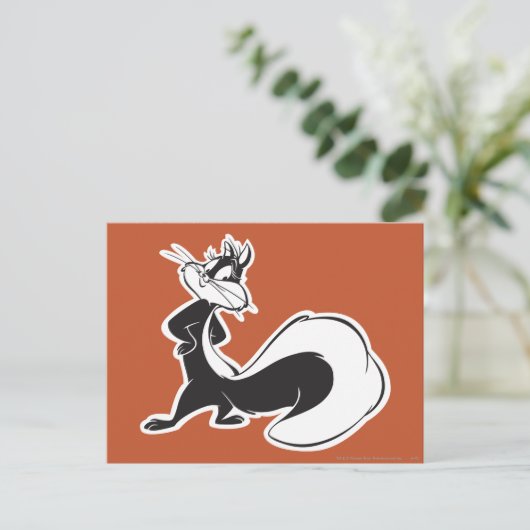 Penelope Posing Briefkaart (Staand voorkant)