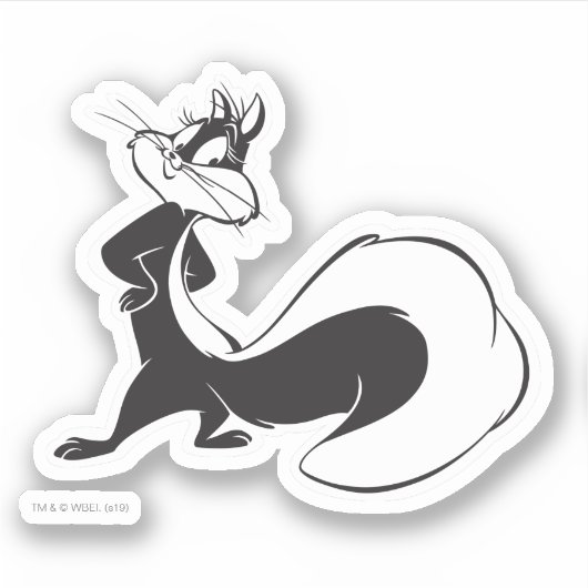 Penelope Posing Sticker (Voorkant)