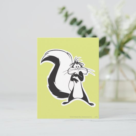 Penelope Scary Briefkaart (Staand voorkant)