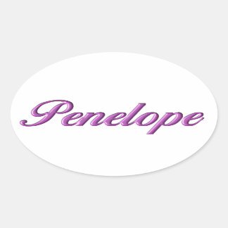 Penelope sticker naam