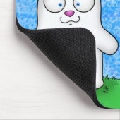 Penelope the Bunny, met een citaatmousepad Muismat (Hoek)