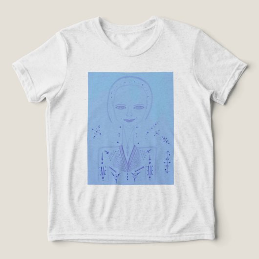Penelope Tri-Blend Shirt (Design voorkant)